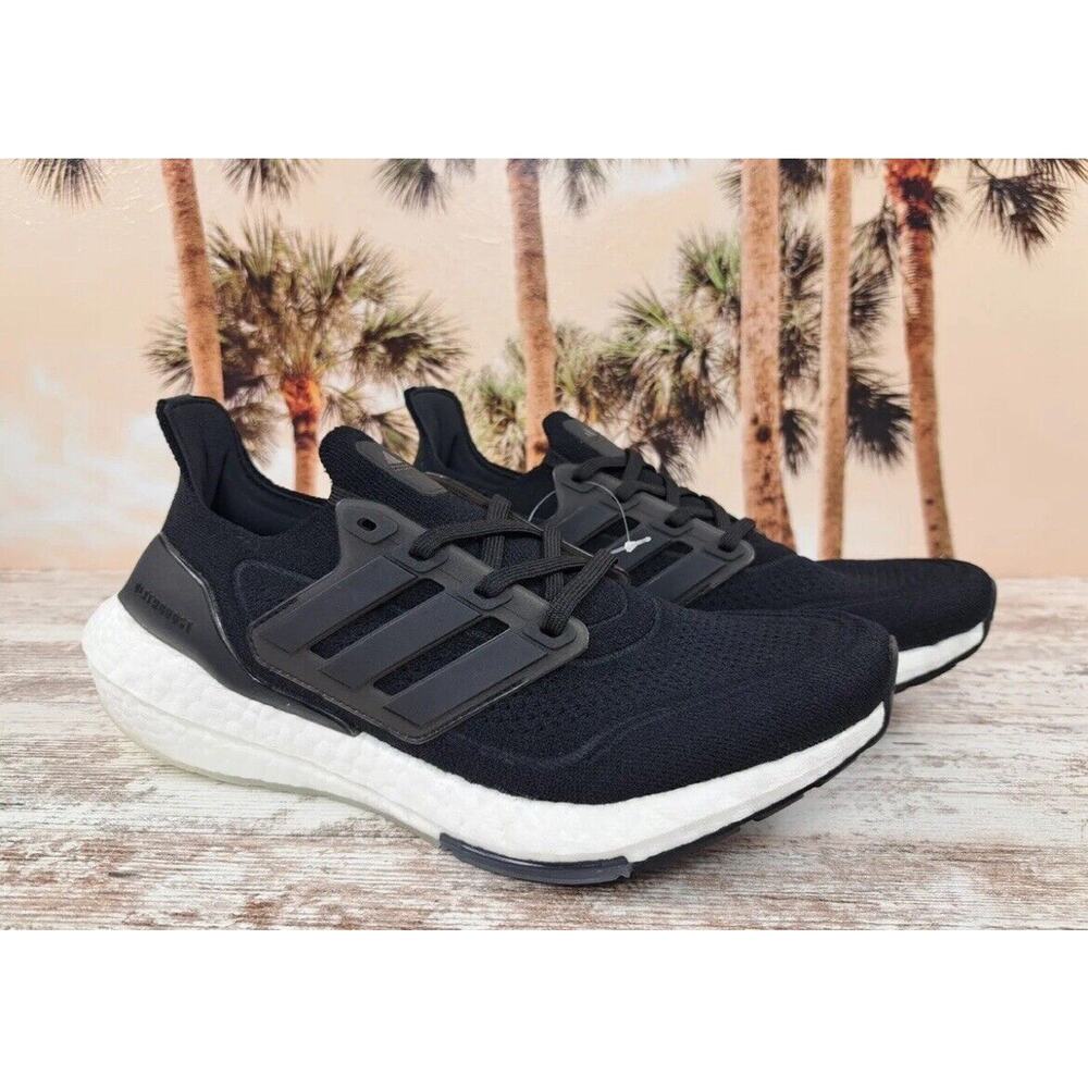 Adidas UltraBoost Running Race Shoes Black White FY0378 Mens 10 New Fast Ship